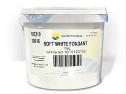 Fondant White Soft 15kg
