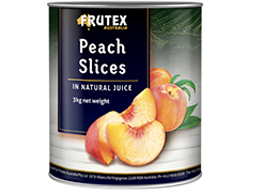 Peach Slices in Natural (Grape) Juice 3A10