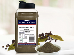 Pepper Black Ground 500g Jar