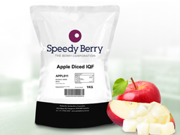 Apple Diced IQF 1KG Speedyberry
