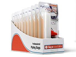 Bags Piping 16" KeeSeal Ctn of 12 packs (10bags 3nozzles ea)