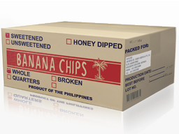 Banana Chips Whole 6.8kg