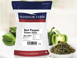 Bell Pepper Green 3mm 1kg