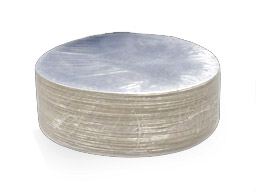 Boards 16" Round Silver 50 Qty