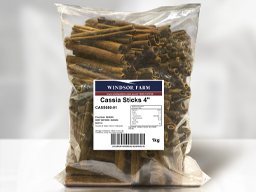 Cassia Sticks 4" 1kg