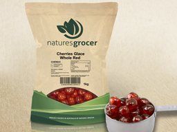 Cherries Glace Whole Red 1kg