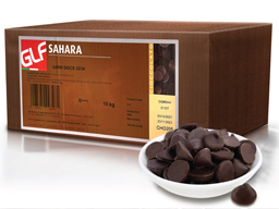 Choc Sahara Dark Disc 54% Vegan 10kg