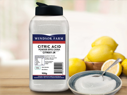 Citric Acid Powder BP93 China 900g Jar