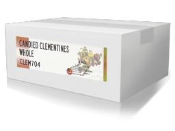 Glace Clementines Whole Candied 4kg