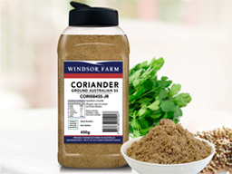 Coriander Ground Indian 450g Jar 