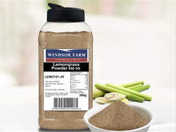 Lemongrass Powder #50 SS 260g Jar