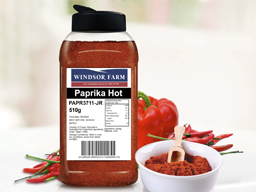 Paprika Hot 510g Jar