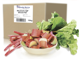 Rhubarb IQF Sliced NZ 10kg
