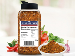 Zesty Portuguese Seasoning NDG & No Added MSG 500g Jar