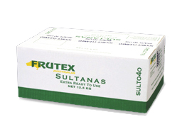 Sultanas Frutex Washed 12.5kg